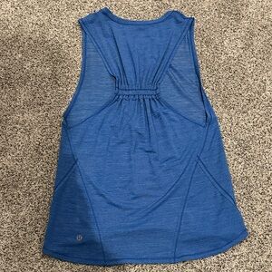 Lululemon Women's Blue Muscle Top